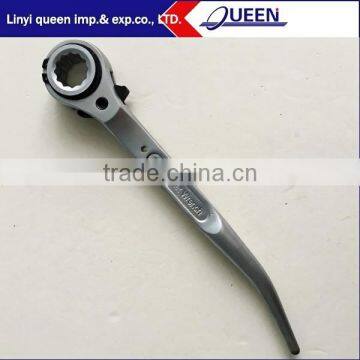 19/21mm steel flush short podger ratchet scaffold wrench