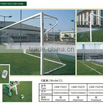 Quality Soccer Equipment 2 x 3m Partable Steel Handball Goal Post photo-4