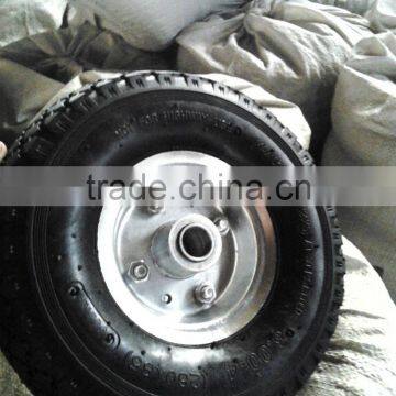 260x85mm Pneumatic Wheel 3.00-4 With Metal Rim photo-2