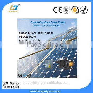DC 48V 500W Swimming Pool Pump Solar Water Pump System photo-2