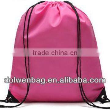 2014 promotion drawstring bag with polyester