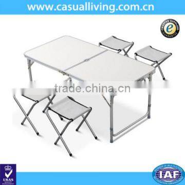 Outdoor Picnic Beach Portable Foldable Dining Table and Chairs Set