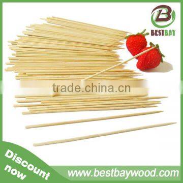 2.0mm to 4.0mm Diameter Bamboo Skewer Barbecue Round Bamboo Sticks photo-4