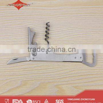 Multi Function Stainless Steel Bottle Opener With Knife photo-2