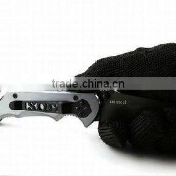 Category five steel wire gloves, resistance to knife cutting, direct manufacturers, detective glove