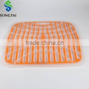 kitchen good quality roll up draining rack, sink rack, draining plate