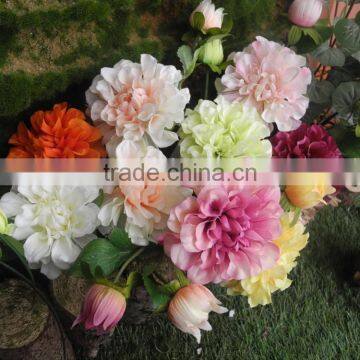 Small artificial flower Zinnia best sell in China for decoration