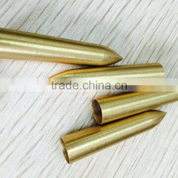 8mm Long Copper Bullet Points For DIY Archery Target Arrows