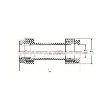 HIGH QUANLITY COMPRESSION COUPLING OF PVC GB STANDARD PIPES & FITTINGS FOR WATER SUPPLY photo-2