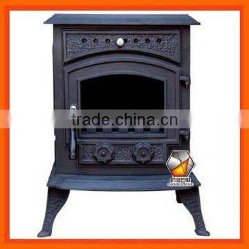 Multi Fuel wood burning stove with CE certification