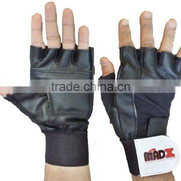 Weight Lifting Gloves made by Genuine Leather and Amara