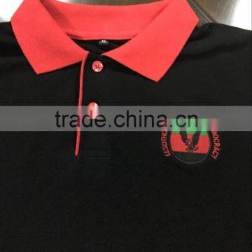 Cotton Blank Polo Uniform Shirt Custom Mens Polo T-shirts photo-2