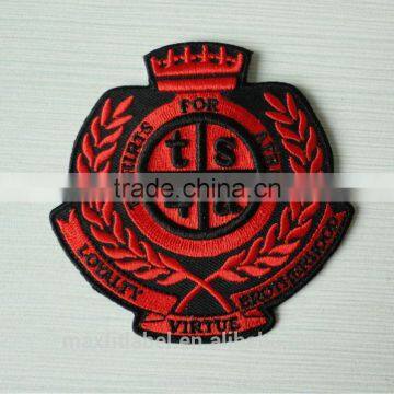 Custom all kinds of embroidery patch full embroidery patch/part of embroidery patch/embroidery hook for clothing