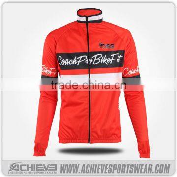 Full sublimation custom design cycling jersey