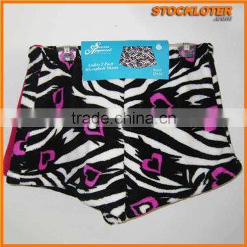 stock Coral Fleece pyjamas shorts clearance,141104g