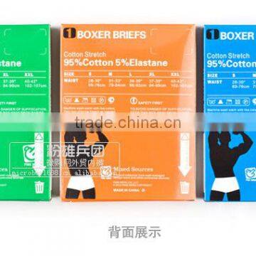 Pink Hero Mens Underwear Packaging Boxes Colorful Paper Packaging Boxes photo-2
