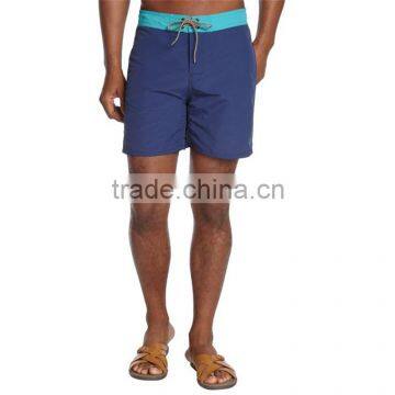 Mens two color board shorts custom made design your own swim trunks