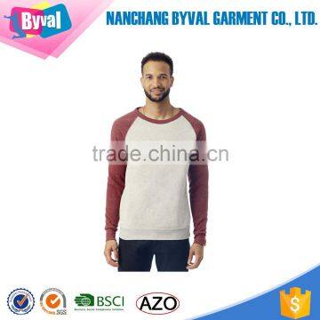 Wholesale Custom Plain Blank Mens Crewneck Sweatshirt