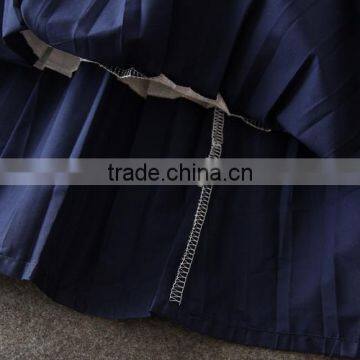 2017 New Arrival Korean Style White and Blue Casual Dress Children Simple Summer Dress Hoilday Beach Party Dresses Kids Clothing photo-6