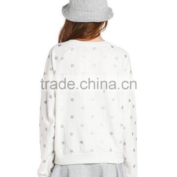 Customize Lady Outdoor Wear Fashion Design Top Stitch Sweatshirts photo-3