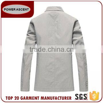 Wholesale Fashion Men Spring Summer Suit Jacket Blazer For Popular photo-2