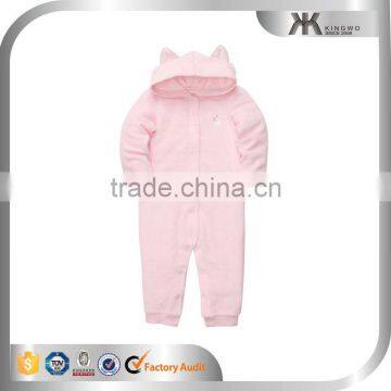 Baby Girls cute pink 100 % cotton one piece jumpsuit