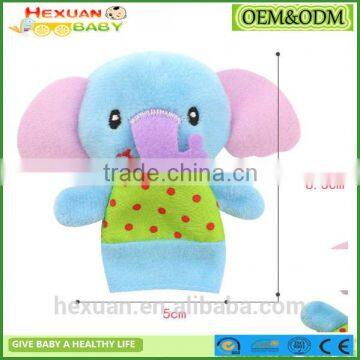 New Design Funny Animal Cartoon Mouse Plush Finger Puppet Customized Stuffed photo-4