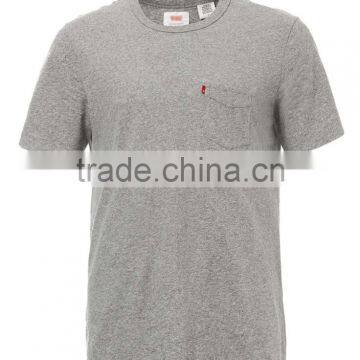 Fashion crew neck short sleeve custom t shirt plain mens t shirt wholesale china