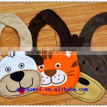 Zoo series waterproof baby drool bibs