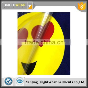 High quality smile emoj picture offset logo on clothing heat transfer printing