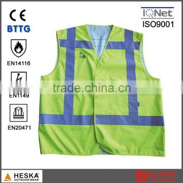 High Visibility Flame Retardant Safety Vest Hivis fr Vest photo-2