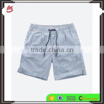 OEM wholesale new style Stripe swim shorts man summer beach sport shorts