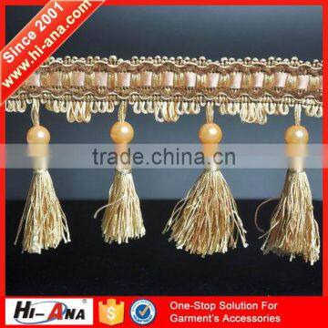 hi-ana trim1 Advanced equipment Popular design long tassel fringe