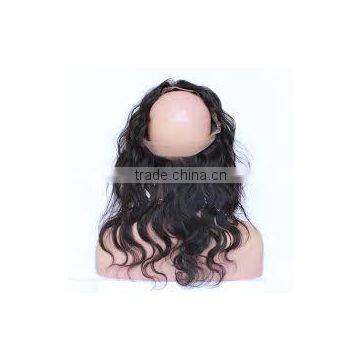 Brazilian Body Hair Extension 360 Lace Frontal Closure photo-4