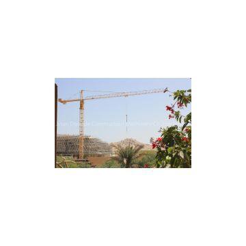 QTZ80 tower crane 6ton hammer-head crane with low price