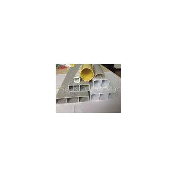 circle / sqaure Customized color PVC shaped tube pipe of rectangular plastic tubing