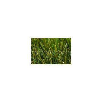Durable Monofilament Artificial Grass Decorative For Tennis / Golf / Cricket Pitch