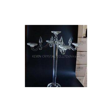 Wedding Flower Bouquets Crystal Candelabra