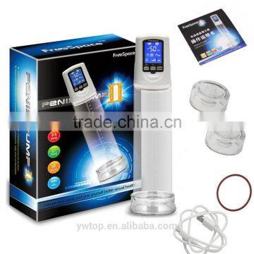 LED Electric Penis Vacuum Pump Enlargement VLE Male Sex Toy