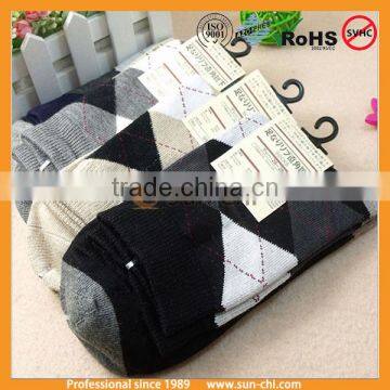 extra soft argyle sock