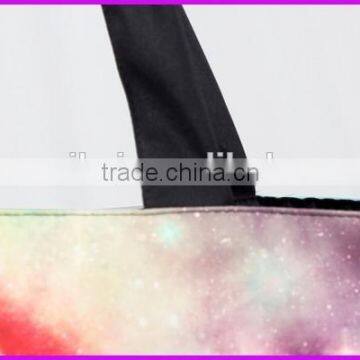 China Wholesale Digital Printing Fashion Polyester Bag for Shopping photo-2