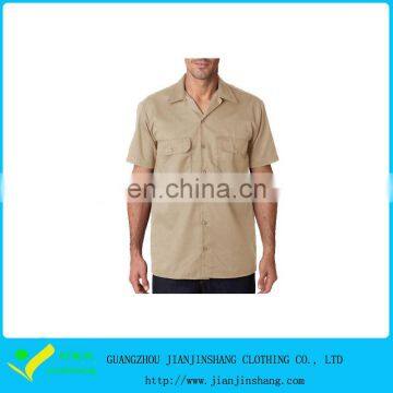 Promotion High Quality 100% Cotton Man's Work Shirt