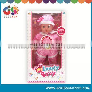 2015 New arrival 18 inch wholesale baby dolls with 10 sounds IC for sale