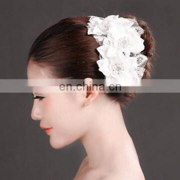 Bride wedding accessories Lily garland Boutique floral headband hair band