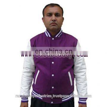 Black & Brown Varsity Jackets, Custom Logo Baseball Jackets, Camel Letterman Jackets, Wool Leather Bomber Jackets photo-3