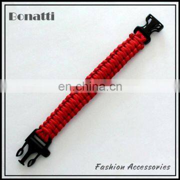 quality custom metal clasp survival bracelet