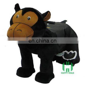 Custom Plush Electric Animal Ride Riding Animal Toys Stuffed Hot Sale 12v Electric Ride on Toys photo-2