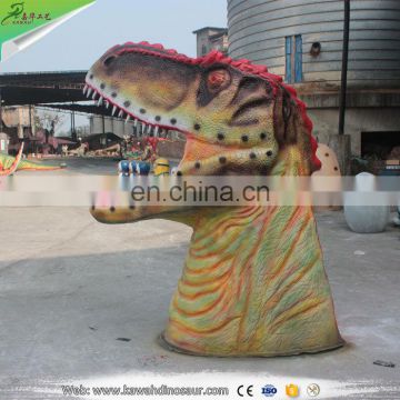 Plastic dinosaur head model for sale