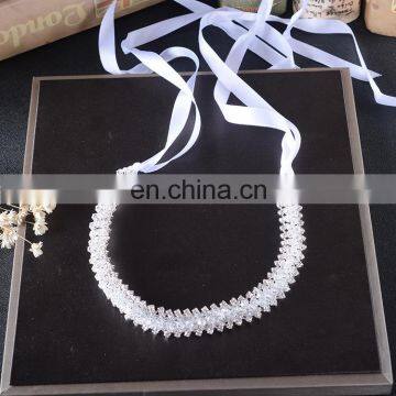 Luxurious Bride Tiara Headbands 30cm Handmade Pearls Crystal Wholesale Hair Accessories