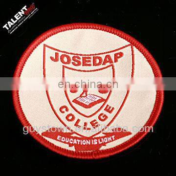 Wholesale Custom Private Woven Logo Badge for School Uniform photo-5